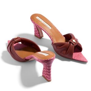 Diamond Drape Chocolate & Croco Strawberry 70MM JG02