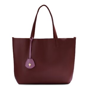 Diamond Shopper Chocolate Malva & Oro Rosa Croco JG02