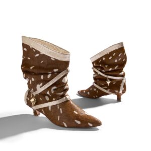 BOMBI DEER PRINT & GOLDEN DOTS JG03